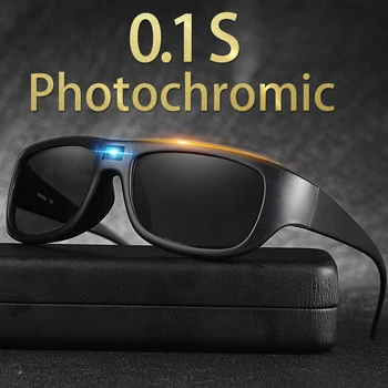 2020 Inteligent Reglaj Bărbați Ochelari De Soare Polarizat Fotocromatică Auto Darkenning Decolorarea Ochelari De Soare Ochelari De Soare De Conducere