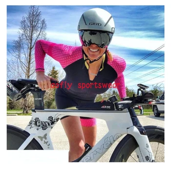 2020 kafitt Ciclism skinsuit Pro Echipa de Femei cu maneci lungi cu Bicicleta Salopeta set Uniform Ciclismo Ciclism Dresuri costum de Triatlon