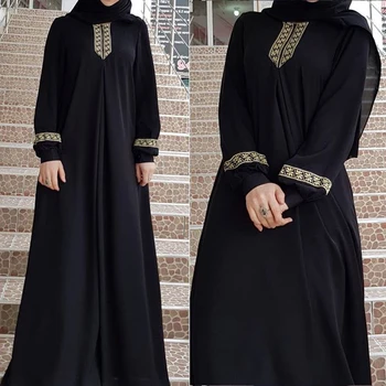 2020 NOU Dubai Rochie caftan Partid Musulman Abaya Femeile arabe Dantela Cardigain Patchwork turcia Islam Rugăciune caftan arabi rochii