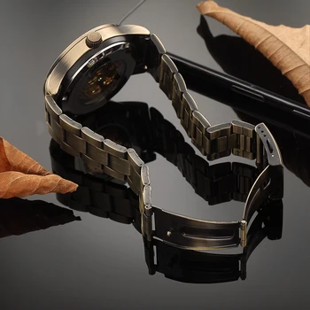 2020 Nou Gol sculptat Barbati Retro Bronz Ceasuri Automate Schelet de Brand de Lux relogio din Oțel Inoxidabil Ceas de mână Mecanice