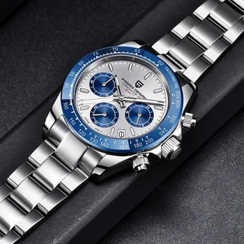 2020 PAGANI DESIGN Casual Sport Ceasuri Pentru Barbati de Lux Quartz Impermeabil Ceas de mână de Moda Albastru ceas Cronograf Montre Homme