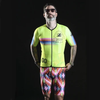 2020 place durerea ciclism Jersey set de vara cu bicicleta costum barbati maneca scurta top salopete pantaloni scurți gel pad ciclismo maillot biciclete mtb kit
