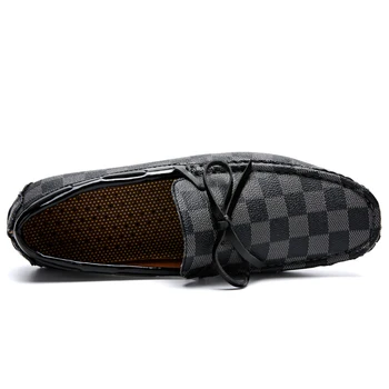 2020 Primăvară-Vară de Moda pentru Bărbați de Conducere Pantofi Slip Pe Respirabil Casual Pantofi cu Barca Usoare Bărbați Mocasini Mocasini Dimensiune 38-45