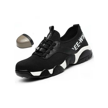 2020New bărbați Steel Toe Securitatea muncii Pantofi Respirabil Usoare Reflectorizante Casual Sneaker Preveni piercing Femei cizme de Protecție