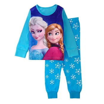2021 Noi Copii Fata De Pijamale Copii, Pijamale Copii, Pijamale Fete Anna Elsa Pijamale Pijamas Bumbac, Pijamale Seturi De Haine