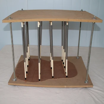 20buc/set Legat de Sunet Fascicul de Primăvară Suport Tijă din Oțel Inoxidabil de Bambus Retractabil Grinda de Sprijin DIY Chitara Instrument