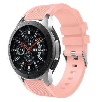 22mm ceas silicon trupa Samsung Galaxy watch 46mm de viteze S3 accesorii de sport magic ceas 46mm Înlocuire Brățară Încheietura Curea