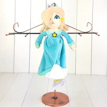 23cm Anime Desene animate Jucărie de Pluș Printesa Rosalina în Rochie Albastră Moale Umplute Papusa pentru Fete