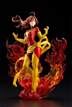 24CM Serie de super-Erou Fata Frumoasa Phoenix 1/7 Terminat Figura Cadou de Ziua Fan de Colectare