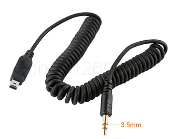 3.5 mm-N3 / MC-DC2 Control de la Distanță a Declanșatorului Conecta Cablu Cablu pentru Nikon D7500 D7200 D5600 D5500 D3300 D750 D610 Pixel TW-283 T3 T8