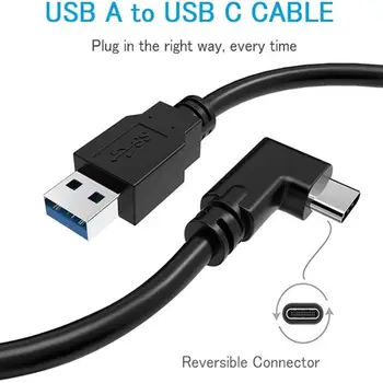 3/5M set cu Cască VR Cablu PC VR Pentru Quest 2 și de Tip C, Link-ul de Accesorii de Date Rapid Realitate USB3.2 Transferul de Încărcare Virtual Gen1 I3X8
