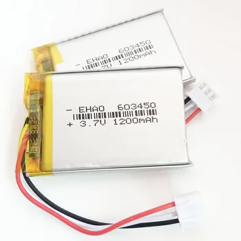 3.7 V 1200mAh baterie Litiu Polimer LiPo Baterie Reîncărcabilă JST XHR 2.54 mm 3pin conector Pentru PAD camera GPS Difuzor laptop 603450