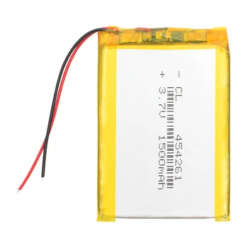 3.7 V 1500mAh 454261 Litiu-Polimer Li-Po, li-ion Reîncărcabilă Baterie Lipo celule Pentru difuzor Bluetooth GPS PDA-ul portabil DVD DVR