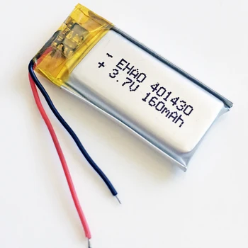 3.7 v 160mAh 401430 Litiu-Polimer LiPo Baterie Reîncărcabilă de celule Pentru Mp3, GPS, PSP bluetooth setul cu Cască Căști ceas inteligent