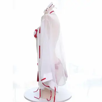 3 Tipuri de Femei Set de Lenjerie Kimono-Îmbrăcăminte Vrăjitoare Uniformă de Lux Sexy costume Drăguț Pentru a se potrivi pentru fete Japoneze Anime cosplay