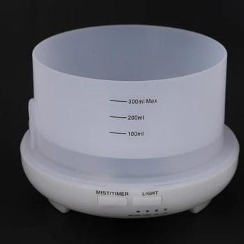 300Ml de Control de la Distanță de Aer cu Ultrasunete Umidificator Aroma cu 7 Culori LED-uri Electrice Aromoterapie Ulei Esențial Aroma Difuzor