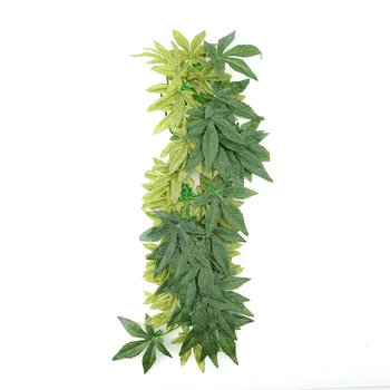 30cm, 40cm, 50cm Verde Plante Artificiale Fals Frunze Vine Cu Un Fraier Acvariu Rezervor de Pește Terariu Reptile Ornamente Decor