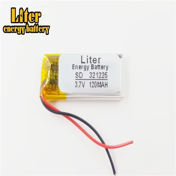 321225 3.7 v 120mah baterie li-polimer baterie reîncărcabilă litiu-polimer acumulator lipo 3.7 v 120mah 301225