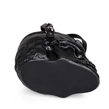 3D Amuzant Cap de Schelet de Umăr Negru oase Încrucișate Sac de Mesager Barbati Femei Stradă Ghiozdan Pachet Craniu Genți de mână Punk Sac Dropship