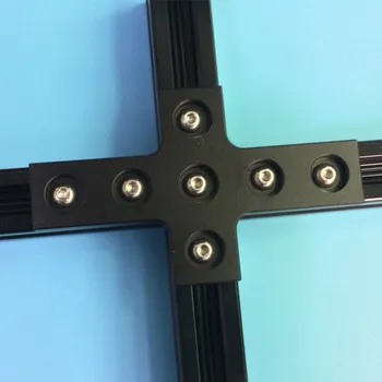 3D printer hardware accesorii 2020 profil de aluminiu x placă de legătură în 2020 placa unghi de fixare conexiune de bandă