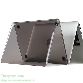 3in1 Pentru MacBook 11 12 13 15 Retina Caz Clar husa pentru Laptop Pentru Apple MacBook Air 13.3 11.6 inch Nou Pro 13 15 Retina Atingeți Bara