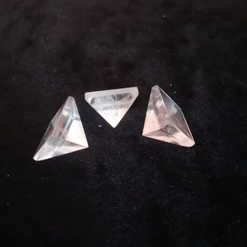 3pcs/lot Naturale transparent cristal energie energie piramidă cuarț lustruit piramida feng shui decor