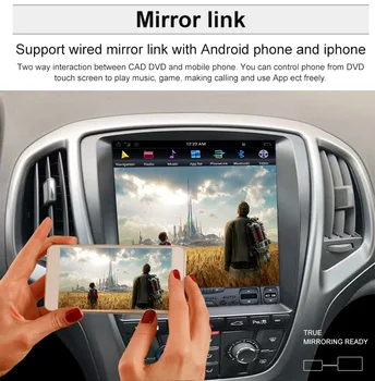 4+128GB Android9.0 Masinii nu DVD player, navigatie GPS Stereo Pentru OPEL Vauxhall Holden Astra J 2010-2013 multimedia auto unitate carpl