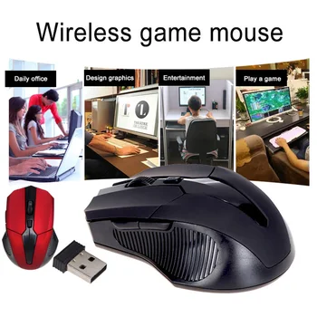 4 Butoane Ergonomice Mouse-ul fără Fir Pentru PC, Laptop, TV Reglabil DPI Wireless 2.4 G Verticale Mouse de Calculator Birou Șoareci Optice