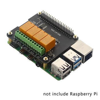 4 Canale Releu PĂLĂRIE de Bord pentru Raspberry Pi 4B / 3B+ / 3B placă de Expansiune 4 Mod de a Controla Modul Releu pentru DIY Acasă Inteligent