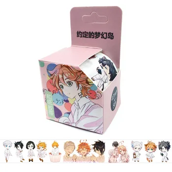 4cm*5m Anime Promis Neverland Washi Tape Bandă Adezivă DIY Carte Autocolant Eticheta Banda de Mascare