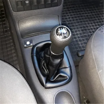 5/6 Viteza Auto Gear Shift Knob Gaiter Boot Capac pentru Volkswagen VW Jetta Golf 3 MK3 LUPO POLO CADDY / SEAT INCA CORDOBA IBIZA