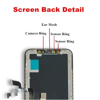 5.8 inch Nou AAAA+ pentru iPhone X Xs LCD Display Ecran + Touch Digitizer Înlocuirea Ansamblului cu Adevărat tone X Xs Max OLED