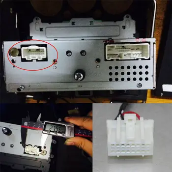 5-Auto 12V AUX Audio Cablu Adaptor de Muzică Bluetooth Receptor Microfon Masina Ki Handsfree Speaker Pentru Mazda 3 5 6 MX-5 RX-8 Stereo Radio