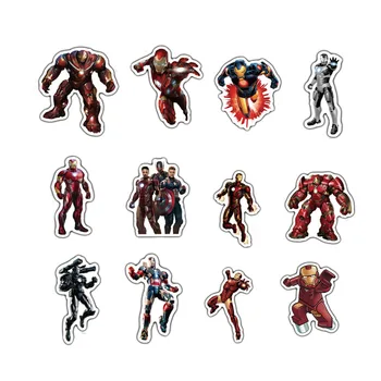 50PCS Disney Marvel iron man hulk tony stark Autocolant Avengers Impermeabil personalitate Autocolante Doodle Jucarii pentru copii