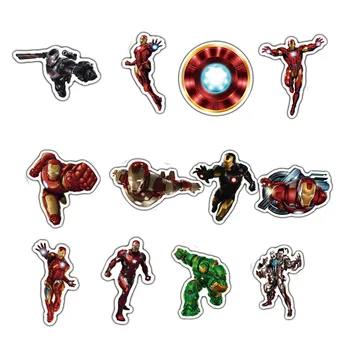 50PCS Disney Marvel iron man hulk tony stark Autocolant Avengers Impermeabil personalitate Autocolante Doodle Jucarii pentru copii