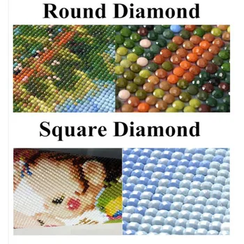 5D DIY Complet Piața de Foraj de Diamant Pictura Peisaj cu Flori Fereastra Daimond Mozaic Diamant Broderie Sala de Nunta Decor