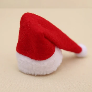 5Set Crăciun Pălărie Eșarfă Sticlă de Vin Roșu Decor Decoratiuni de Craciun Pentru Casa Festiv Consumabile Partid Masa Decor de Anul Nou