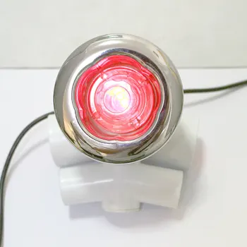 6pcs încastrat impermeabil RGB LED subacvatic, masaj, cadă cu hidromasaj jeturi de apă cu led 1 buc controler de lumină și 1 buc adaptor