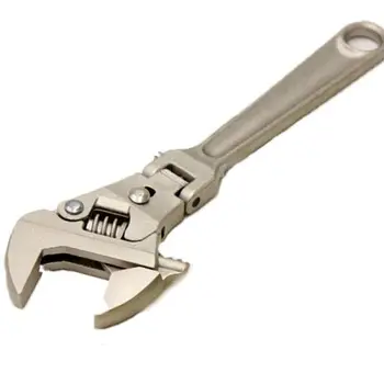 8 inch Reglabilă cu Clichet Mâner Pliabil Dual-Scop Pipe Wrench Cheie Instrument de Mână