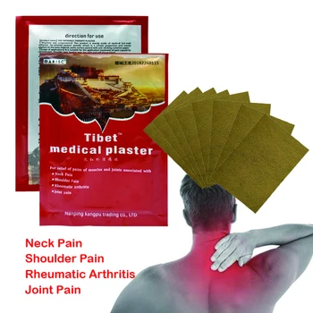 80buc ChineseTibet Naturale pe bază de Plante Medicale Ipsos pentru Ameliorarea Durerii, Patch-uri/Gat/Spate/Musculare Ortopedice Artrita Tencuiala de îngrijire a sănătății