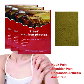 80buc ChineseTibet Naturale pe bază de Plante Medicale Ipsos pentru Ameliorarea Durerii, Patch-uri/Gat/Spate/Musculare Ortopedice Artrita Tencuiala de îngrijire a sănătății