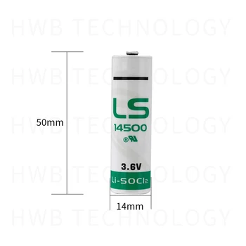 8PCS SAFT LS14500 ER14505 3.6 V AA 2450mAh baterie cu litiu pentru facilitatea de echipamente de rezervă generic baterie cu litiu