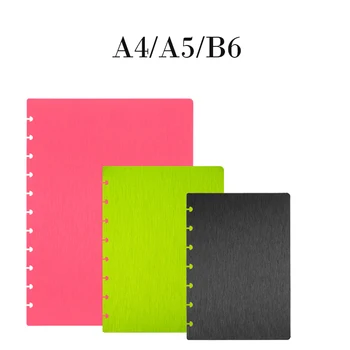 A5A4B6 Ciuperci Gaura Periat Model Coperta Notebook Coajă de Protecție a Mediului Material PP Îngroșat Capacul Notebook-uri se Referă