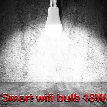 Acasă inteligent de Control de la Distanță fără Fir Wifi Switch Socket Comută Canalul Becuri Wifi Bec de 18W