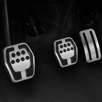 Accesorii auto Inox Masina ccelerator pedala de frână pedala de ambreiaj pentru Ford Focus 2 Focus 3 MK2 MK3 kuga Scape 2005 - 2016