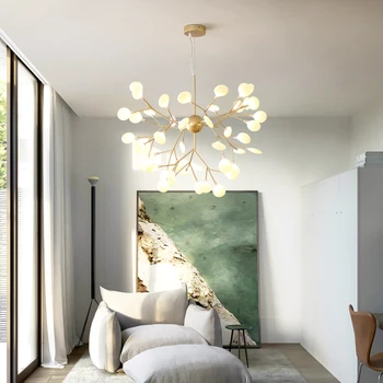 Acril Cu Led-Uri Moderne Candelabru Lumini Pentru Camera De Zi Dormitor Pătrat Interior Candelabru Tavan Lampa Iluminat