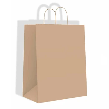 AGORA 25 Buc Simplu kraft cadou geanta cu mâner sac ambarcațiuni de hârtie sac Negru Alb Maro pentru petrecere