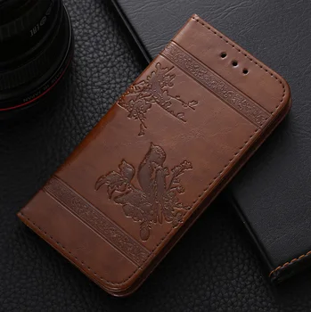 AMMYKI în Interiorul colecta Onorabil din piele de calitate telefon capacul din spate ofor Samsung Galaxy Grand Max 3 G7200 G720 caz