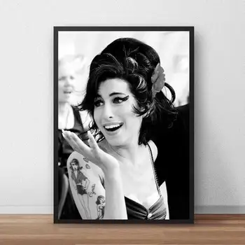 Amy Winehouse Modular Poze Fata Frumoasa Panza Pictura Arta De Perete Postere De Imprimare Living Modern Decor Acasă Nu-Cadru