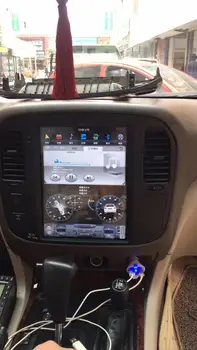 Android 9.0 Tesla Masina de stil de Navigare GPS Pentru Toyota Lander Cruiser LC100 1998-2002 Auto radio player multimedia navigator dsp